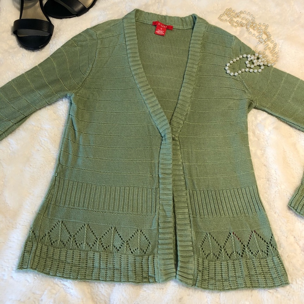 Cardigan A Line Anne Klein women